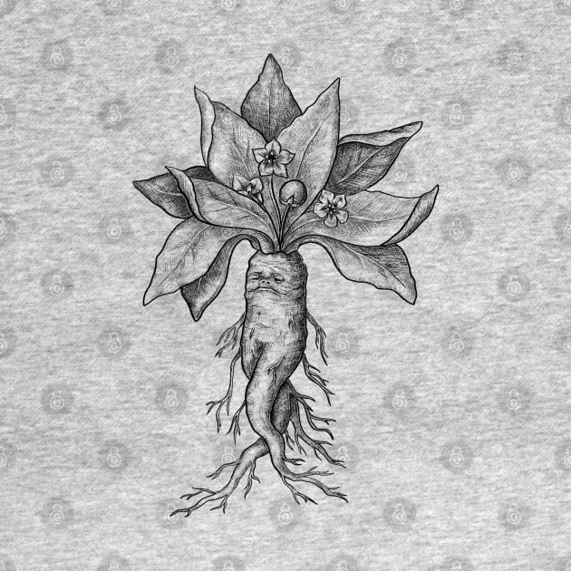 What is Your Favorite Plant? Mandrake, Maybe? by juliavector